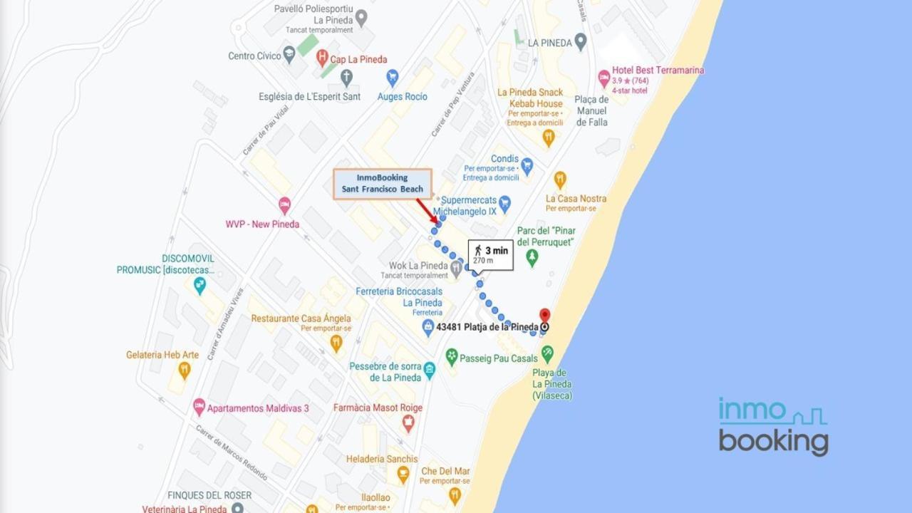 Sant Francisco Beach And Pool Daire La Pineda Dış mekan fotoğraf